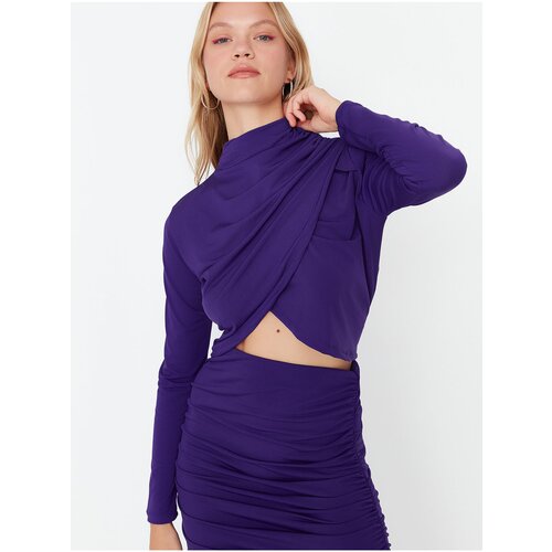 Trendyol Women&amp;#039;s Purple Long Sleeve Top - Women Slike