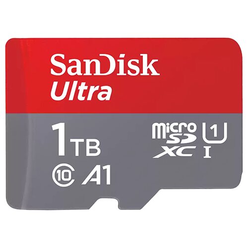 Sandisk memorijska kartica ultra microsdxc 1TB + sd adapter 120MB/s A1 class 10 uhs-i Cene