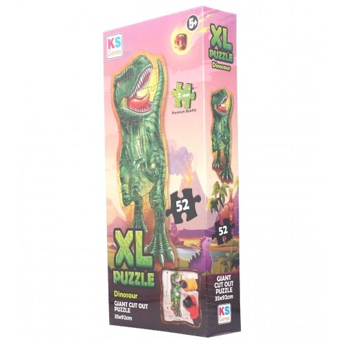 KS Games Igračka puzzle Dinosaurus XS 28615 52 komada Cijene
