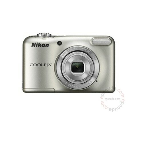 Nikon Coolpix L31 srebrni digitalni fotoaparat Slike