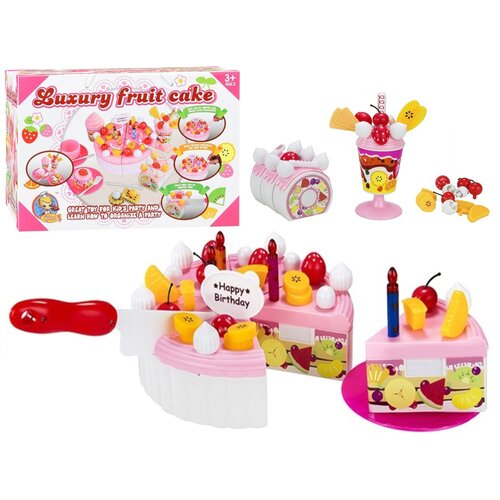 Luxury Fruit Cake Realistic Safe Cutting Sweets Birthday Velcro Cijene