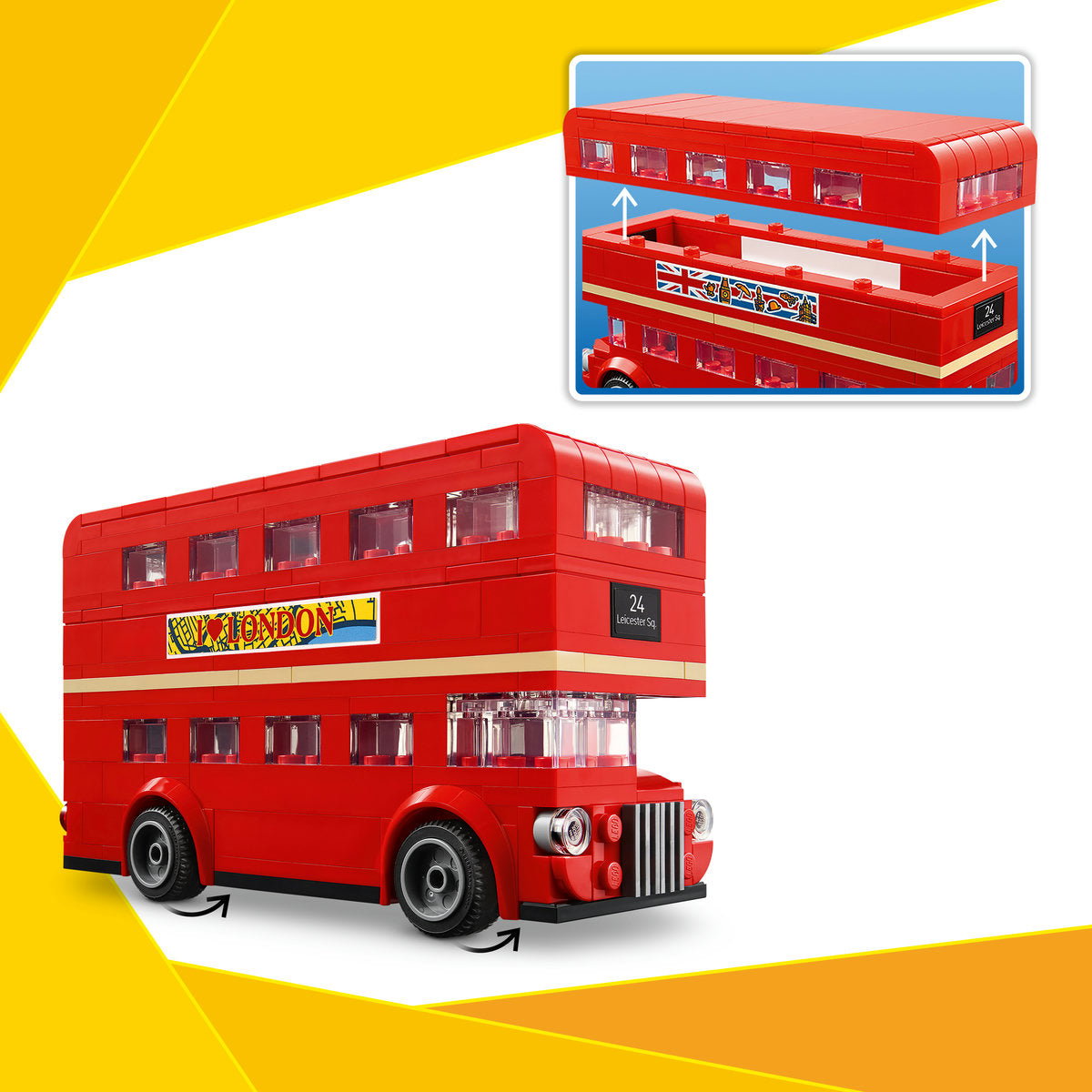 Lego iconic - londonski autobus (40953) Slike