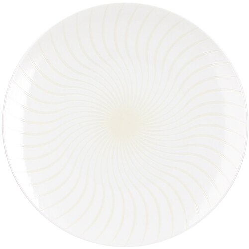 Andrea Fontebasso Plitev krožnik Moon Ivory 30cm / porcelan, (21318113) Cene