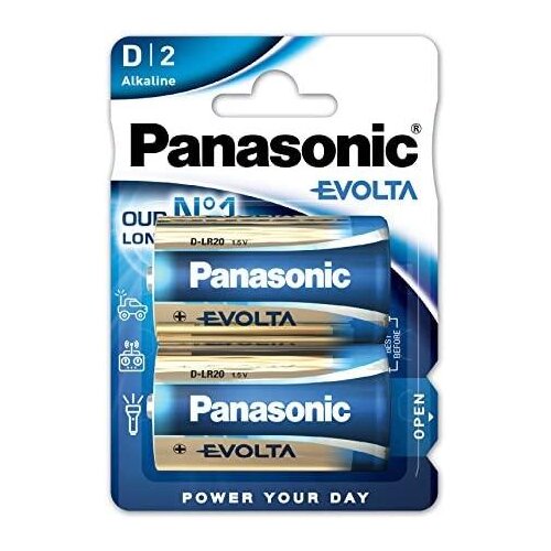 Panasonic Baterije Evolta D z dolgo življenjsko dobo, (5000547262) Slike