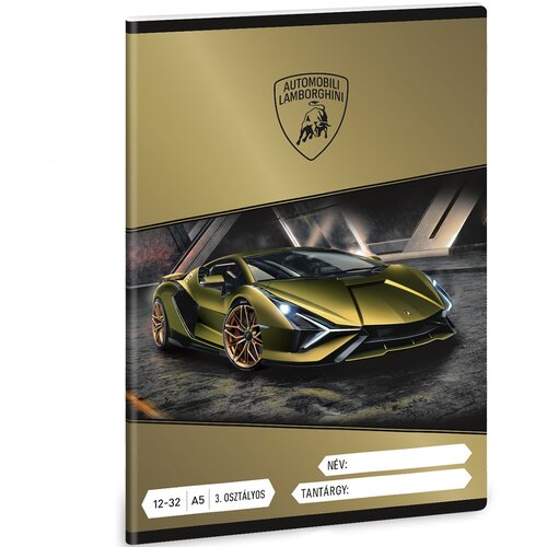 Ars Una Lamborghini Sian A/5 linirana bilježnica za 3. razred 12-32 Cijene