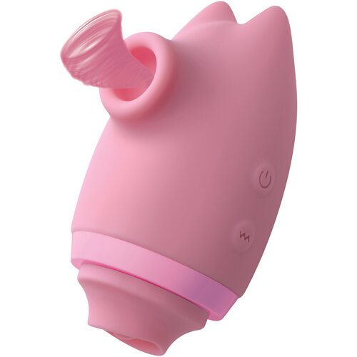 Shegasm Kitty Licker 5X 3 in 1 Clit Stimulator Pink Cene