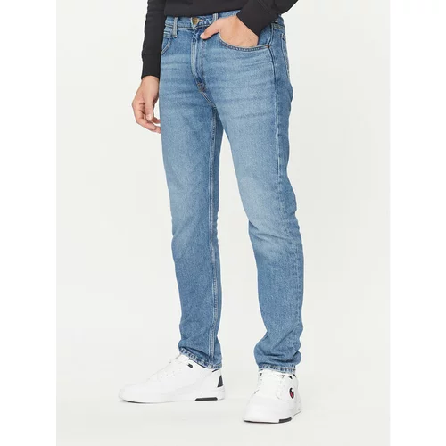 Lee Jeans hlače 112342298 Modra Slim Fit