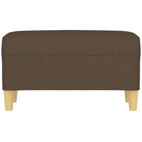  Klupa smeđa 70 x 35 x 41 cm od tkanine Slike