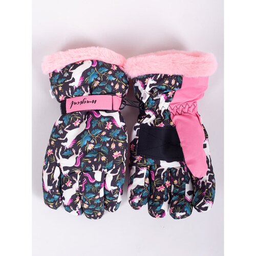 Yoclub Kids's Children's Winter Ski Gloves REN-0248G-A150 Slike