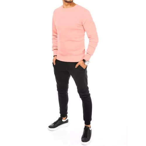 DStreet Men's pink and black tracksuit AX0647 Cene
