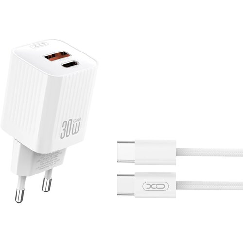 XO Kućni punjač L149 PD 30W beli + kabl TipC 0348 Cene