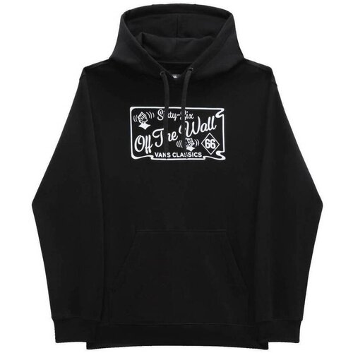 Vans Puloverji DICED PO Črna Slike
