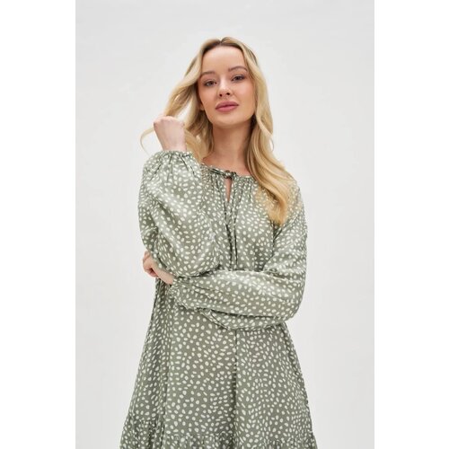 Marisse Women's Dress L-Su-4608 Olive Cene