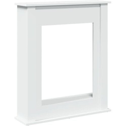  Okvir za kamin bijeli 75 x 20 x 87,5 cm od konstruiranog drva Slike