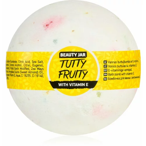 Beauty Jar Tutty Fruity bomba za kupanje s vitaminom E 150 g