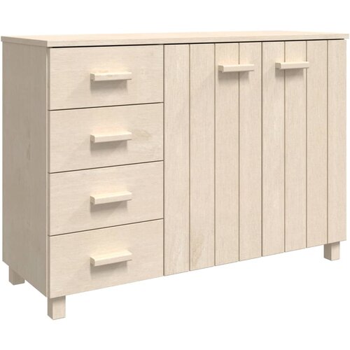 Maison Chic Komoda HAMAR boja meda 113 x 40 x 80 cm od masivne borovine Slike