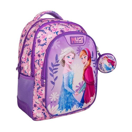 DIAKAKIS Ruksak FROZEN 2 Princeze 32x18x43cm 3 zipa 564791 Cijene