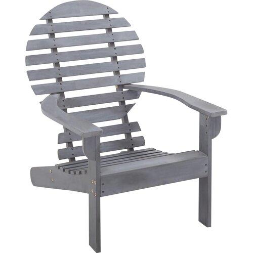  Stolica Adirondack od masivnog bagremovog drva siva Cijene