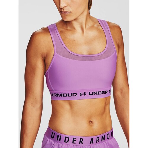 Under Armour Podprsenka Armour Mid Crossback MF Bra-PPL Slike