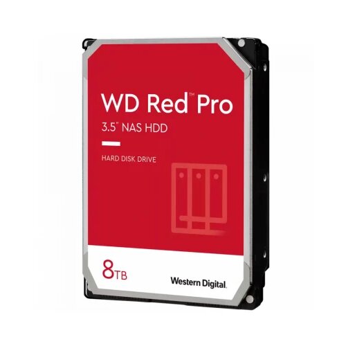 Western Digital HDD NAS WD Red Pro (3.5'', 8TB, 512MB, 7200 RPM, SATA 6 Gb/s) Cene