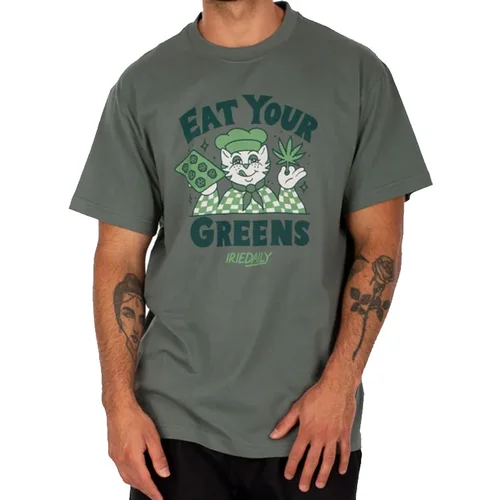 Iriedaily Eat Greens Tee