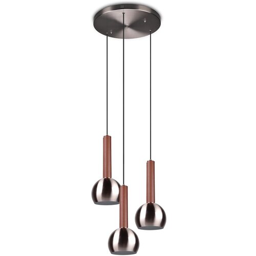 CINQUE Siva viseča svetilka ø 52 cm Ciliana – Cene