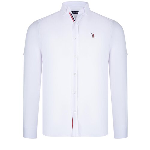 Dewberry G674 MEN&amp;#039;S SHIRT-PLAIN WHITE Slike