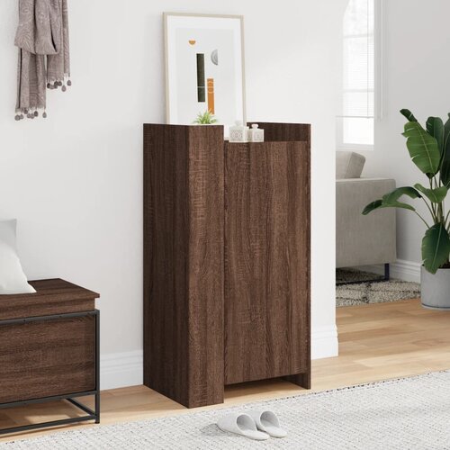 vidaXL Ormarić za cipele hrast smeđi 52x37,5x100 cm konstruirano drvo Cijene