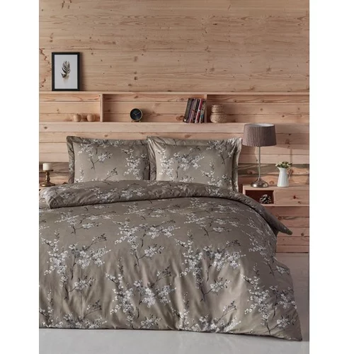 Lessentiel Maison Smeđa posteljina za bračni krevet/za produženi krevet od renforce pamuka 240x220 cm Chicory –