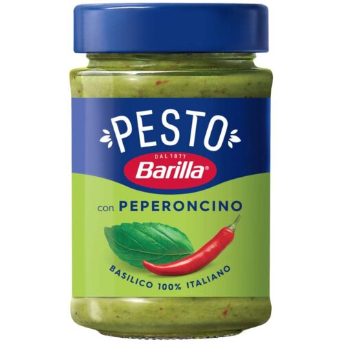 Barilla Pesto sos Basilico peperoncino 195g Cene