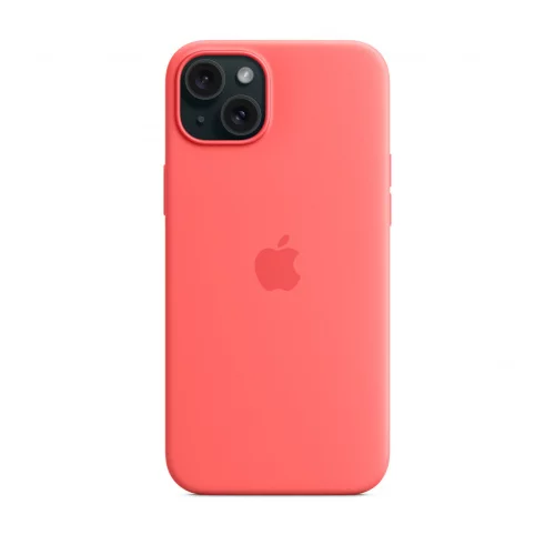 Apple iPhone 15 plus silicone case w magsafe - guavaid: EK000588103
