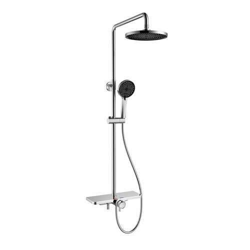 Sanotechnik Sustav tuš garniture (Krom, Visina: 120 cm) Cene