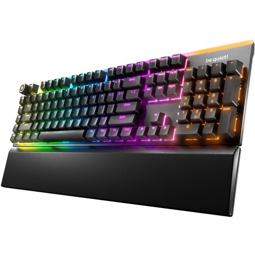 BE QUIET LIGHT MOUNT Silent Linear Gaming Keyboard, be quiet! Silent Linear Mechanical Switches, Aluminum 3D Media Wheel, 5 Macro or Multimedia keys Slike