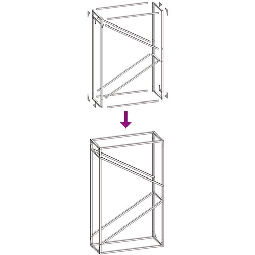  Stalak za drva antracit 60x25x100 cm hladno valjani čelik Slike