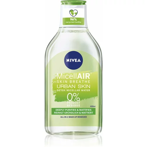Nivea Essentials Urban Skin Detox micelarna voda 3v1 400 ml
