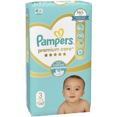 Pampers Premium Care 3 60kom Slike