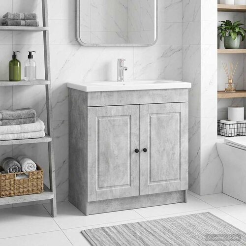  ispod umivaonika Betonska siva 56 x 37,5 x 81 cm Cijene