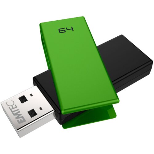  Pen Drive Emtec C350 64Gb Usb 2.0 Green, (22007915) Cene