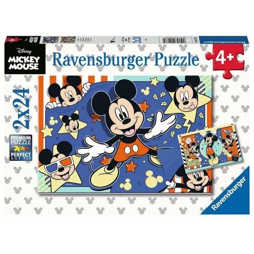 Ravensburger puzzle - Miki Maus - 3x24 delova Slike