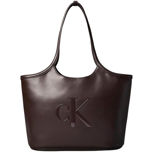 Calvin Klein Jeans Torbe BOLD CK SHOPPER LV04F3562G Bordo Slike