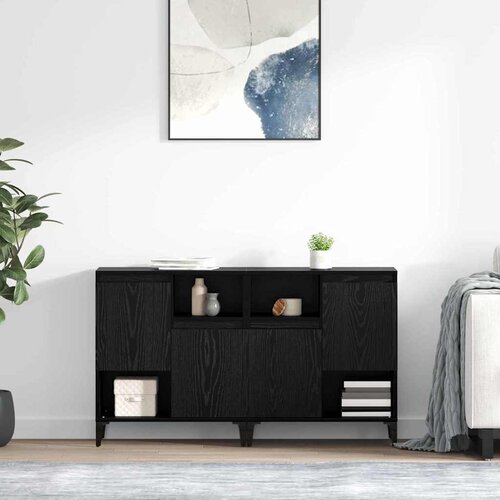  Komode 2 kom. Crni hrast 60 x 35 x 70 cm Konstruirano drvo Cijene