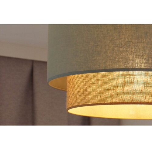  duolla - plafonski luster boho 1xE27/15W/230V prečnik 45 cm zelena/smeđa Slike