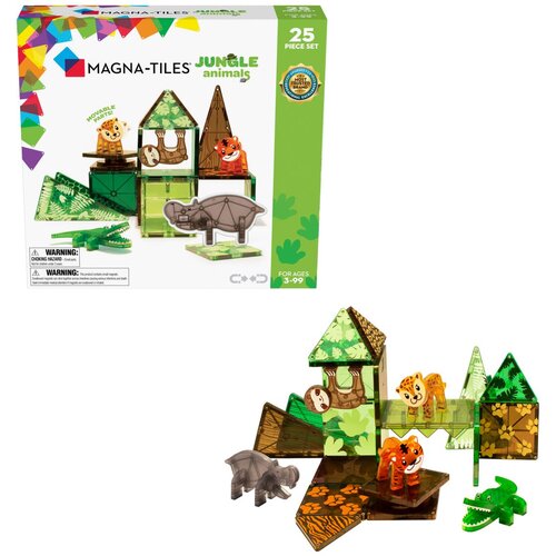 Magna-tiles Magna Živali iz džungle 25 Slike