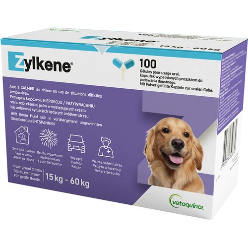 Vetoquinol zylkene za pse velike rase 15-60 kg, blister 10/1 Slike