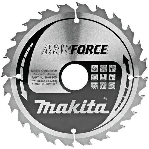 Makita žagin list TCT MAKForce, 190x15,88 mm, 40z, B-08492 Cene