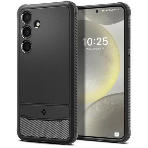 Spigen RUGGED ARMOR maska za GALAXY S24 MATTE BLACK Slike