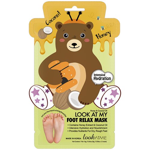 Lookat my foot relax mask bear 1 pair (2x8g) Slike