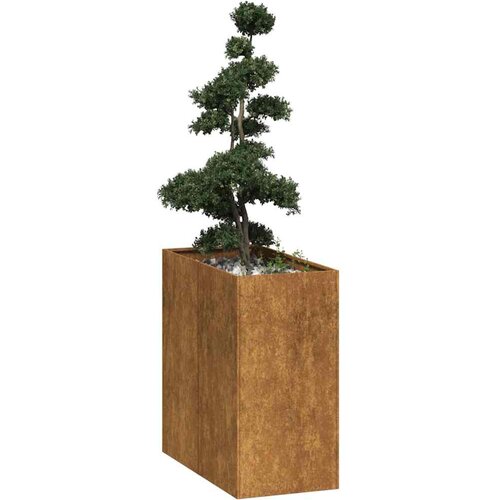 Furnova Planter Rusty 40x80x80 cm Vremensko odporno jeklo, (21920794) Slike