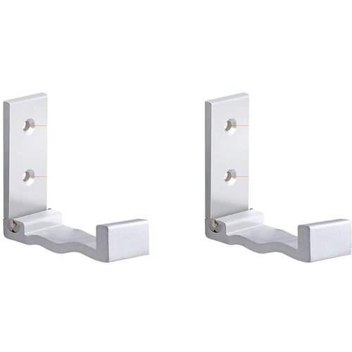 INF Zložljive kljuke (2 paketa) – vesoljski aluminij Silver, (21540394) Cene