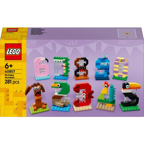 Lego iconic - birthday numbers (40807) Slike